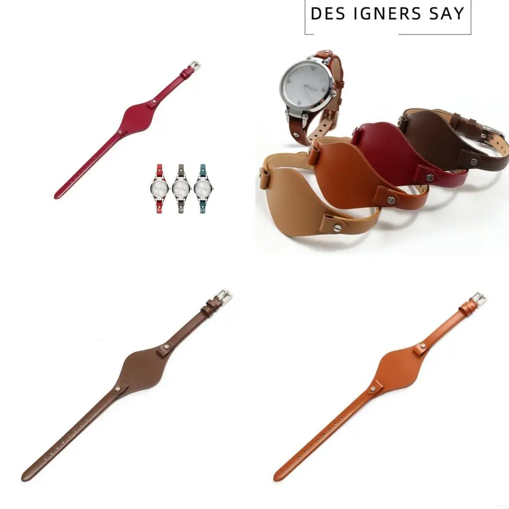 

Soft Calfskin Adjustable Watch Strap For Formal Casual Wear Lightweight Allergy resistant Design Leather Watch Strap