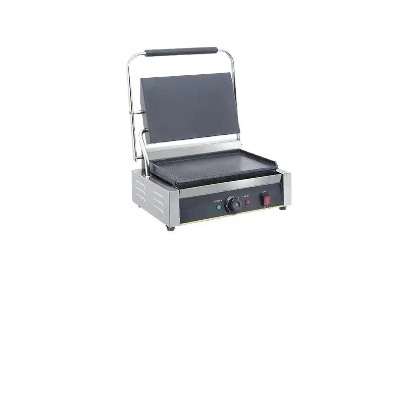 

Commercial platen grilling furnace full pit flat double-sided heating steak hamburger enamel plate