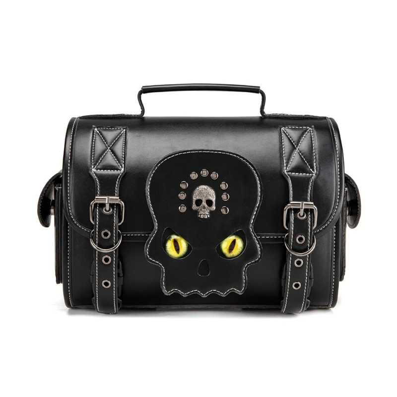 

SZCH Waterproof Motorcycle Gear Bag with Retro Aesthetic & Practical Features Multifunctional Riders Bag for City Commuters