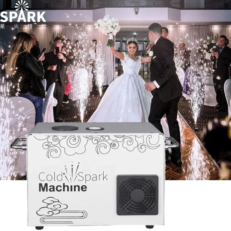 

SP Spark Machine Sparkler Fountain DMX Remote Control Cold Sparkler Machine for Stage Spark Machine