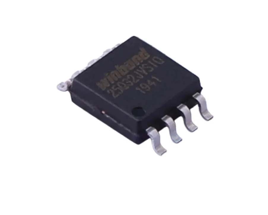 W25Q32JVSSIQ supports 3V, 32Mbit serial SPI flash memory SO with dual wire and four wire SPI interfaces, brand new original