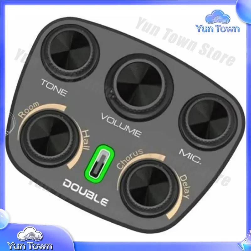 DOUBLE S1 PRO V3 S1PRO Guitar Resonance Pickup for Acoustic Guitar with Piezo and Microphone Dual Mode No Speaker Needed for