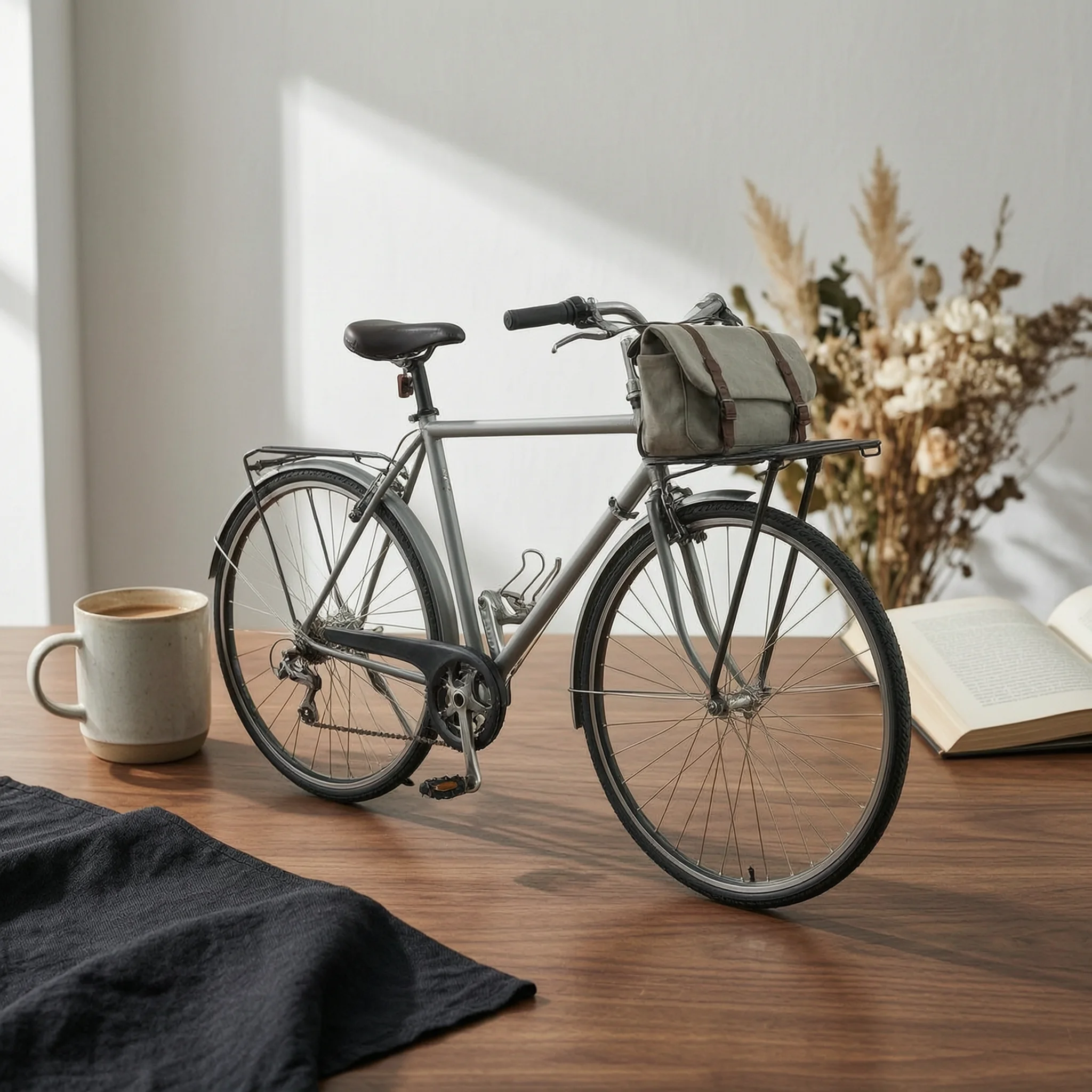 Cycle Front Fork Cargo Rack Easy to Install Front Cycle Cargo Rack Sturdy Universal Fit for Tourists, Commuting