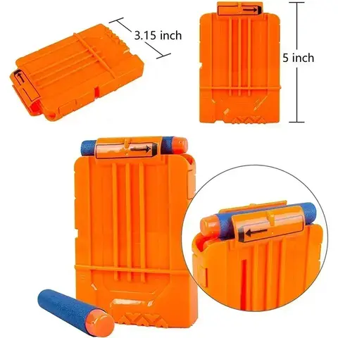 HOTKids taktiskt västkit för Nerfs ToyGun-serien med påfyllningspilar, omladdningsklämmor, taktiskt maskarmband och skyddsglasögon 10 best sales Nerf-tank - №7