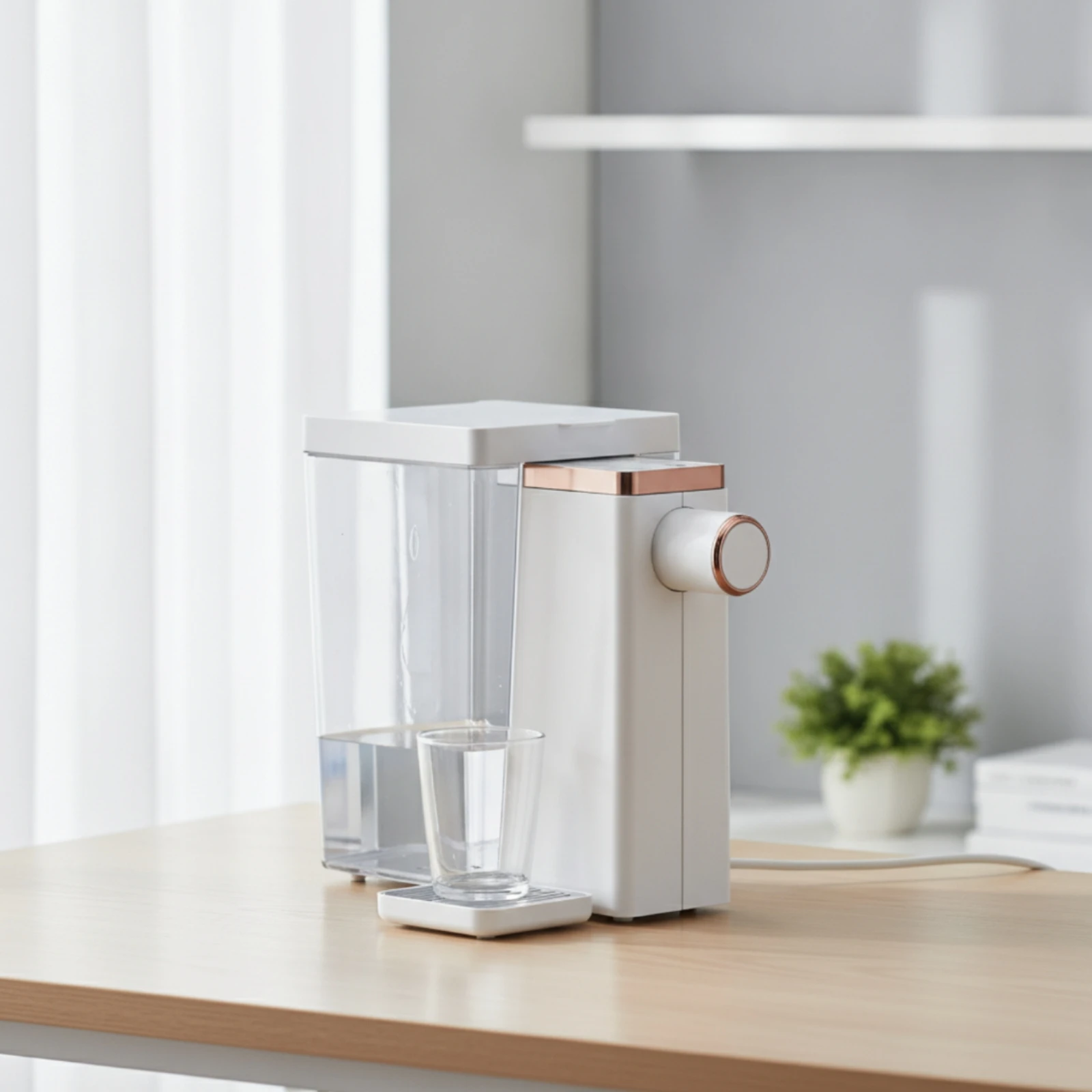 Instant Hot Water Dispenser Quick Heating Countertop Hot Water Dispenser Appliance Compact Touch Control for Office, Kitchen view 6