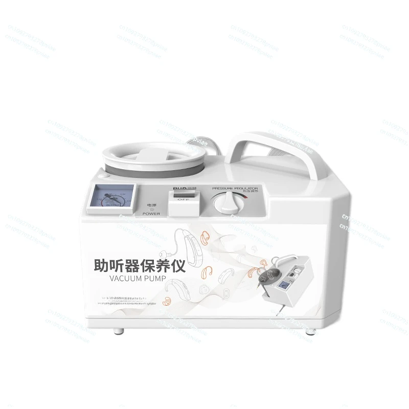 Hearing aid maintenance instrument timed vacuum dehumidification drying peak force cochlear implant special model