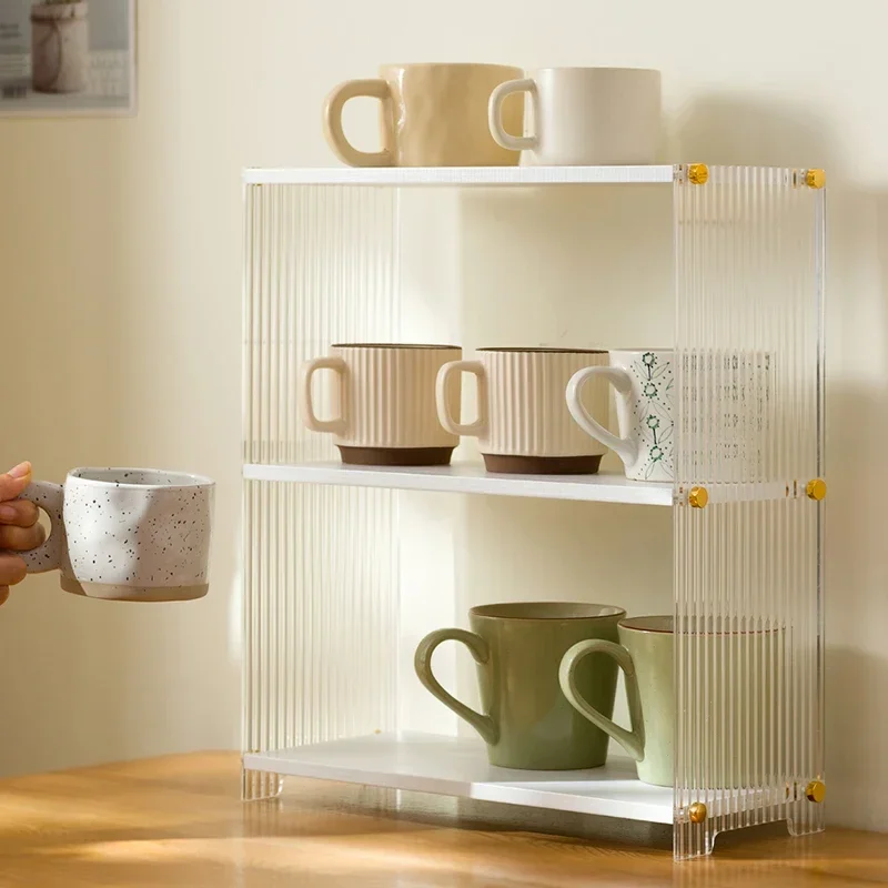 

For Plastic Storage Organizer Kitchen Display Acrylic Nordic Shelf Organizer Towel Spices Porta Spezie Desk Accessories