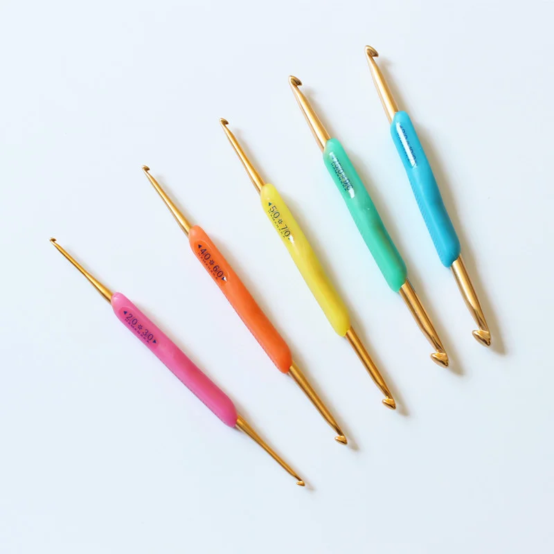 Hamanaka Double Needle Crochet Hook Set Diy Sweaters Knit Crochet Set For Knitting Crochet Knitting Hooks Kit