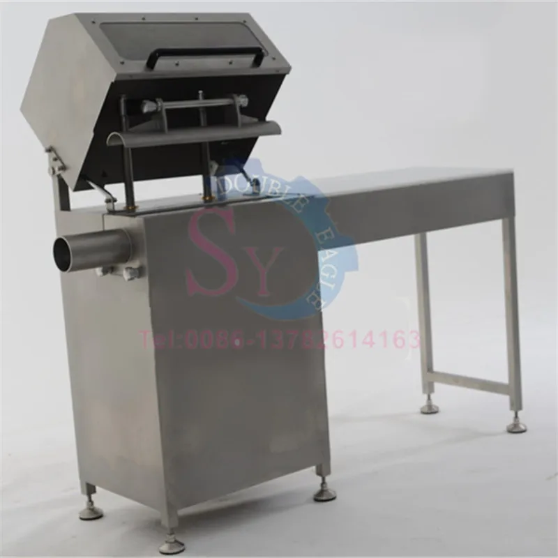 Tipo pneumatico industriale Stuffer per rotoli di carne Rotolo di manzo di montone Pressa di riempimento per bistecche che forma macchina Grande riempitrice per salsicce di prosciutto