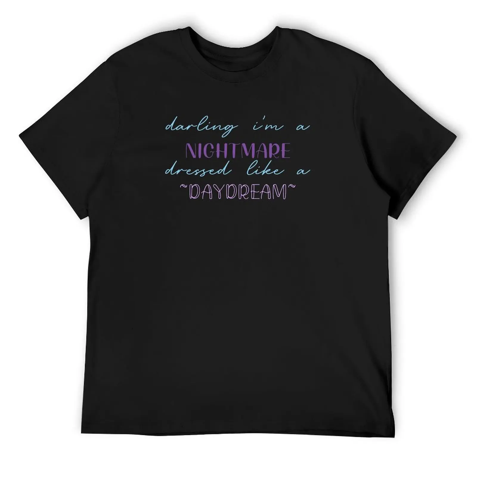 

Darling I'm a DAYDREAM 1989TV T-Shirt summer top anime t shirts customizeds heavyweights plain black t shirts men