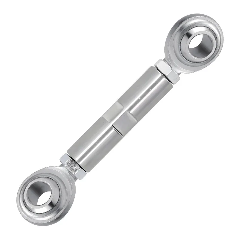 

5-1/2 Inch (about14.9 Cm) Adjustable Tension Rod Joint AC Generator Tension Rod Adjustable Hinge Suitable for SBC BBC 350 454