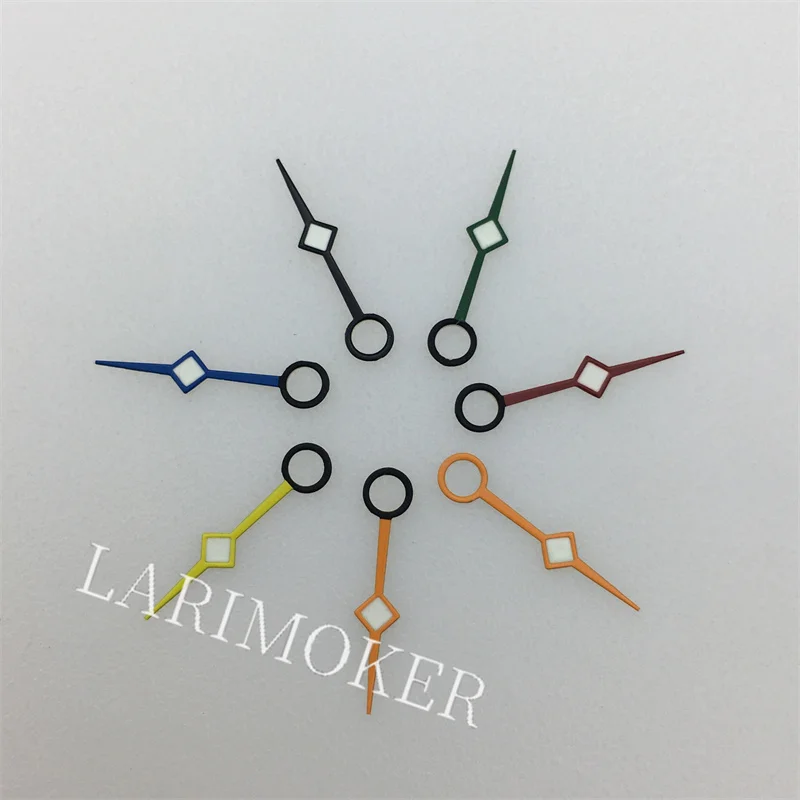 بليجر-يد متعددة مضيئة بإبرة ندفة الثلج ، توهج في الظلام ، قرص معقم ، حركة NH34 ، 29