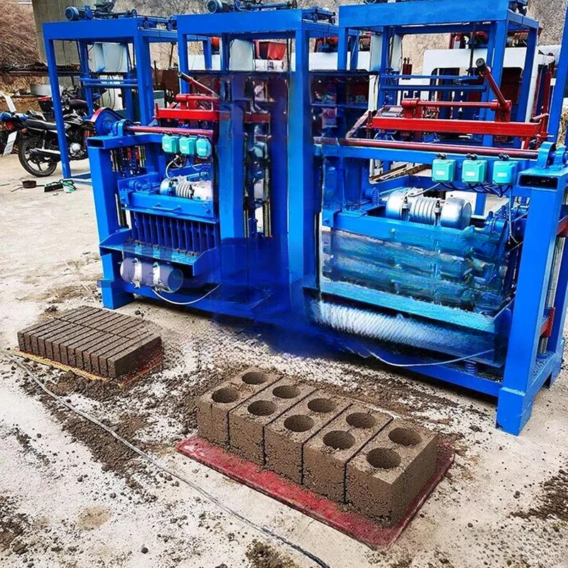 

Fully Automatic 5-15 Hydraulic Cement Brick Machine Production Line Along Hollow Brick Making Machine Equipment