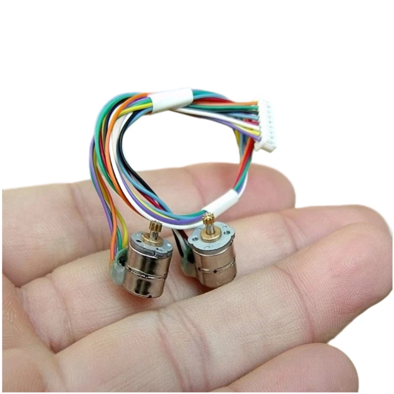 

8MM two-phase four wire micro stepper motor, suitable for mini 3D printers, DIY robots, and smart devices