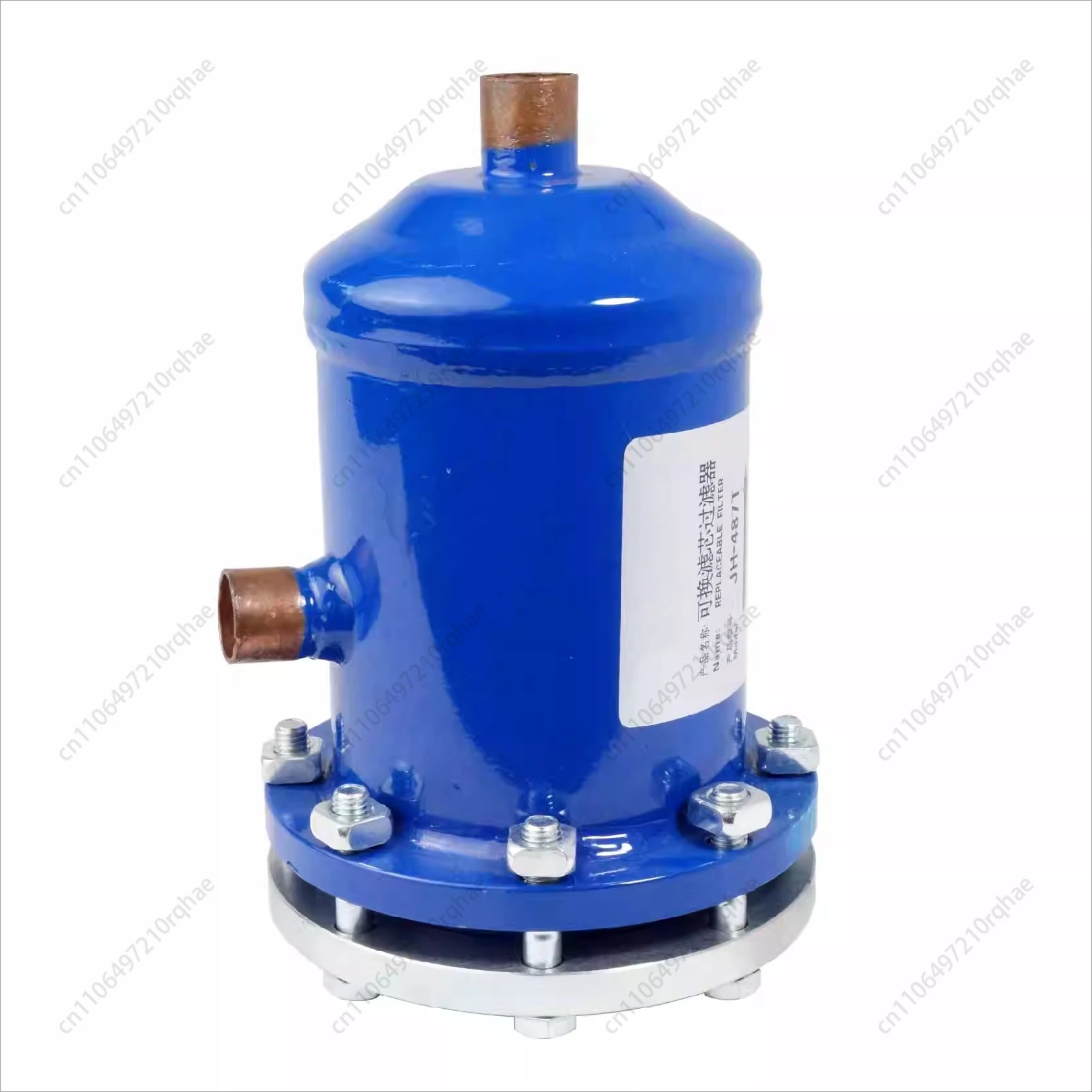 

Cold Storage Refrig Accessories: Suction Line Dry Filter Barrel, Liquid Line Filter Cartridge, 485T Pt Single/Dbl-Section Filter