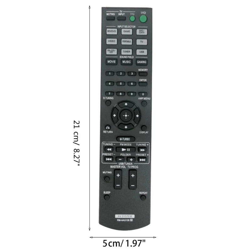 Remplacer pièce RM-AAU135 télécommande pour HTM3 HTM5 HTM7 système cinéma maison livraison directe