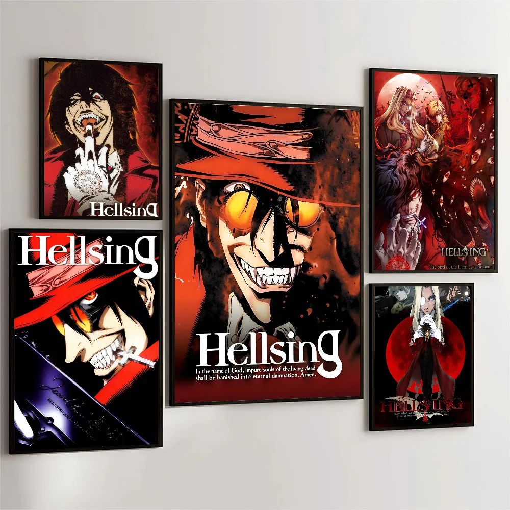 HELLSING Good Quality Prints And Posters HD Quality Poster Wall Art Painting Study Home Decor