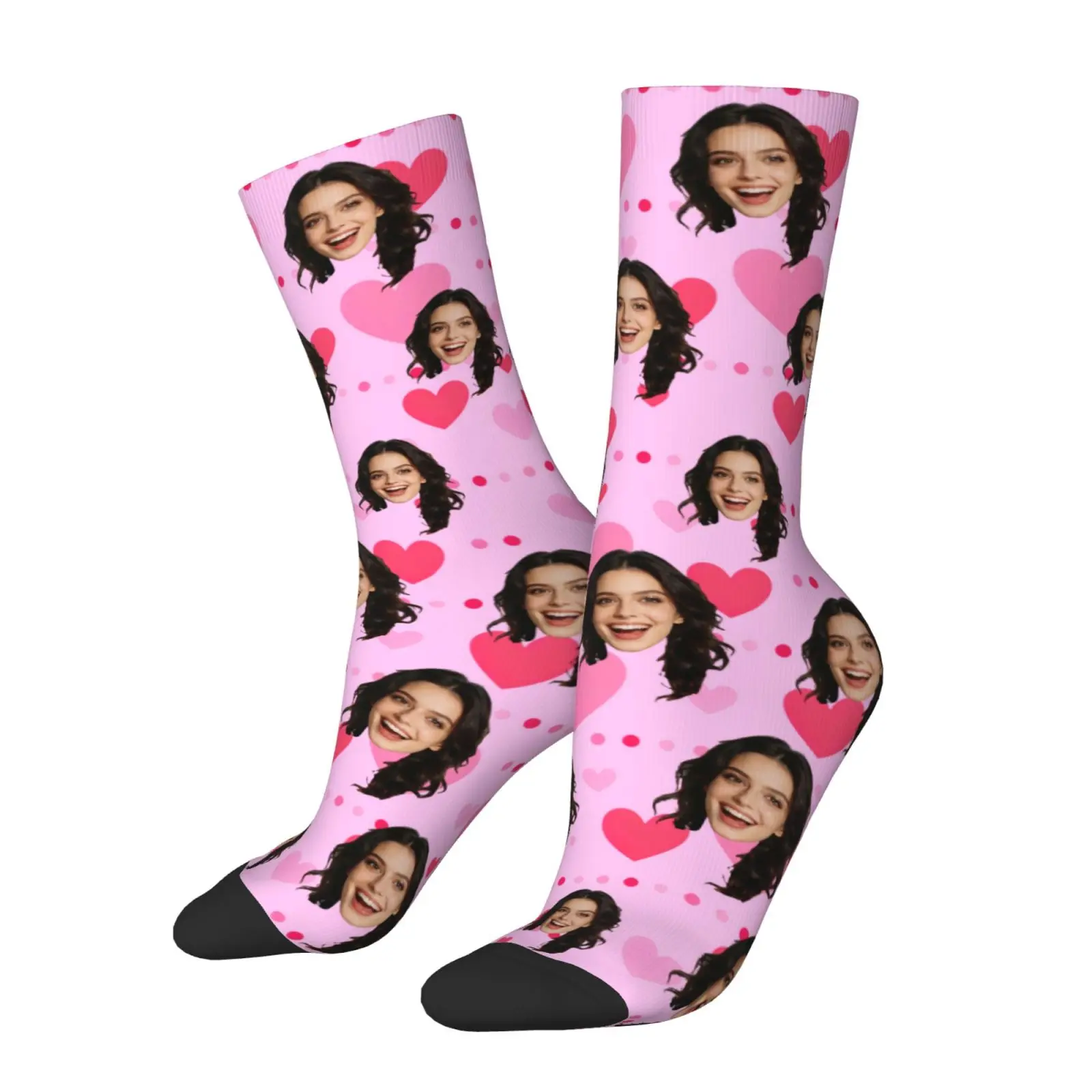 Custom avatar socks for men and women custom photo socks personalized picture socks photo socks personalized gifts view 3