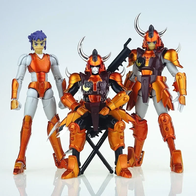 In Stock Koo Yoroiden Samurai Troopers Ronin Warriors Kikoutei Kento Double Armors Action Figure