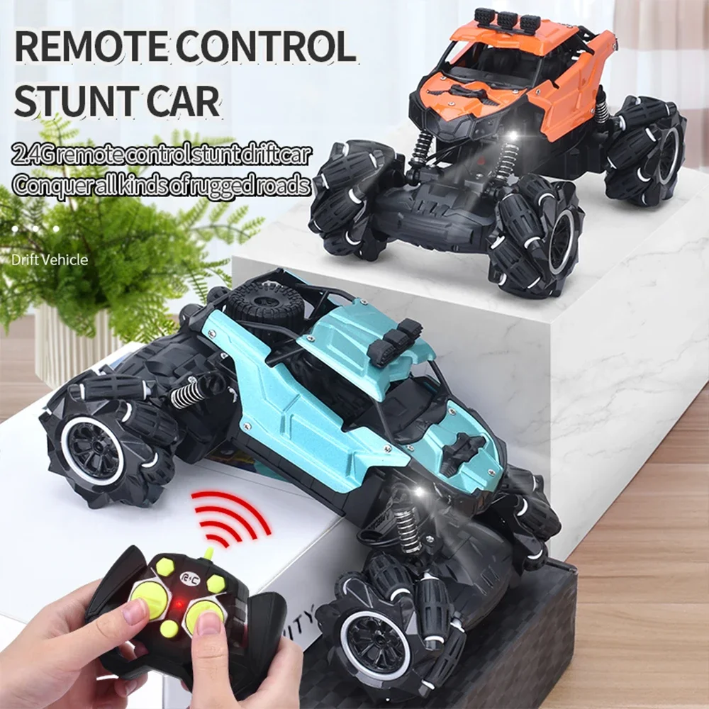 Off Road Remote Control Climbing Car Drift Stunt Toy Car RC Four Wheel Drive Off Road Toy Remote Control Car Children's Gift