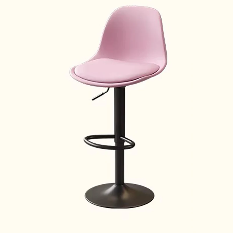 Swivel Modern Bar Chair Counter Height Adjustment Seat Bar Chair Outdoor Stool With Backrest Bancos Para Barra Home Furniture