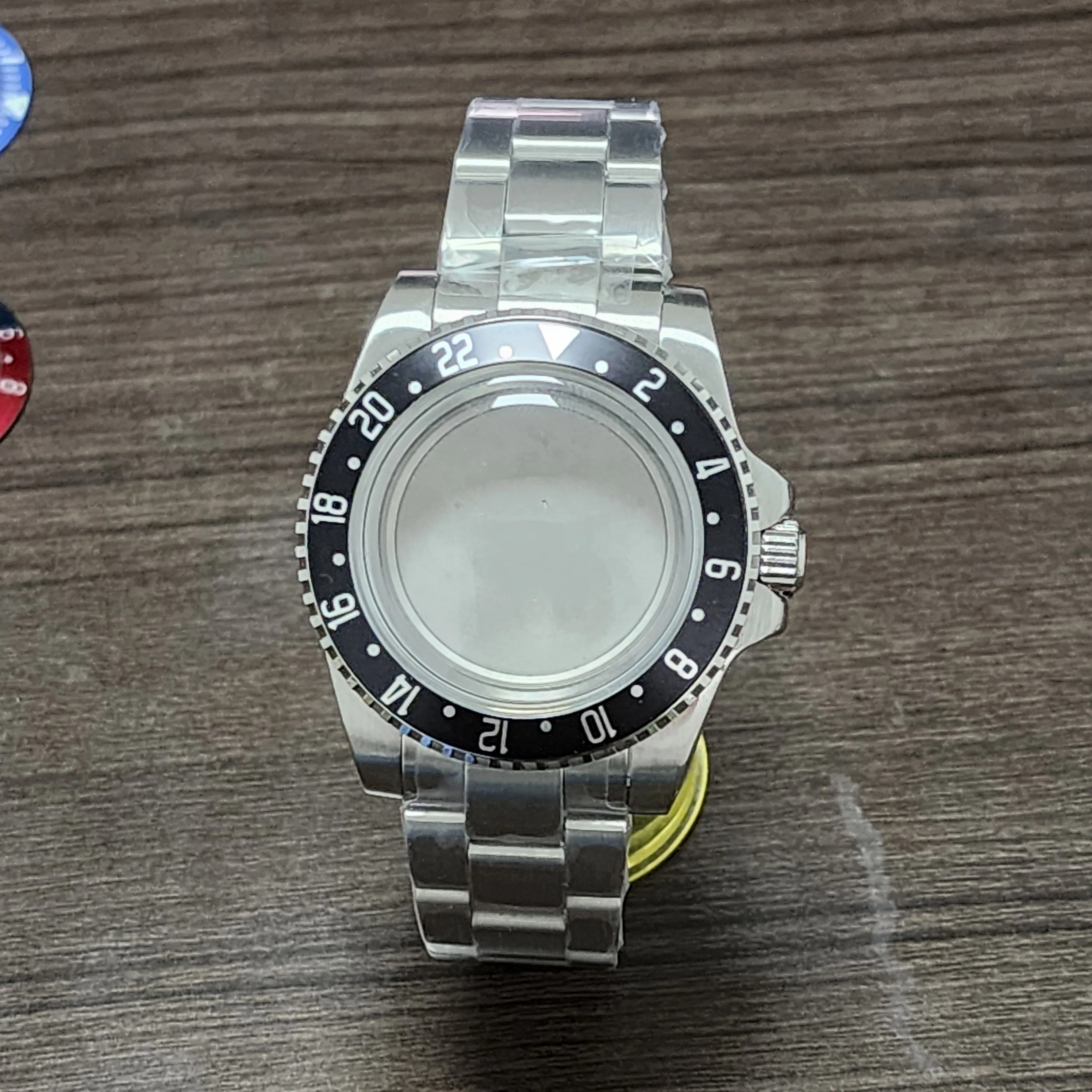 40 мм винтажное стекло из нержавеющей стали для крышки горшка подходит для NH34 NH35 автоматический механизм A1