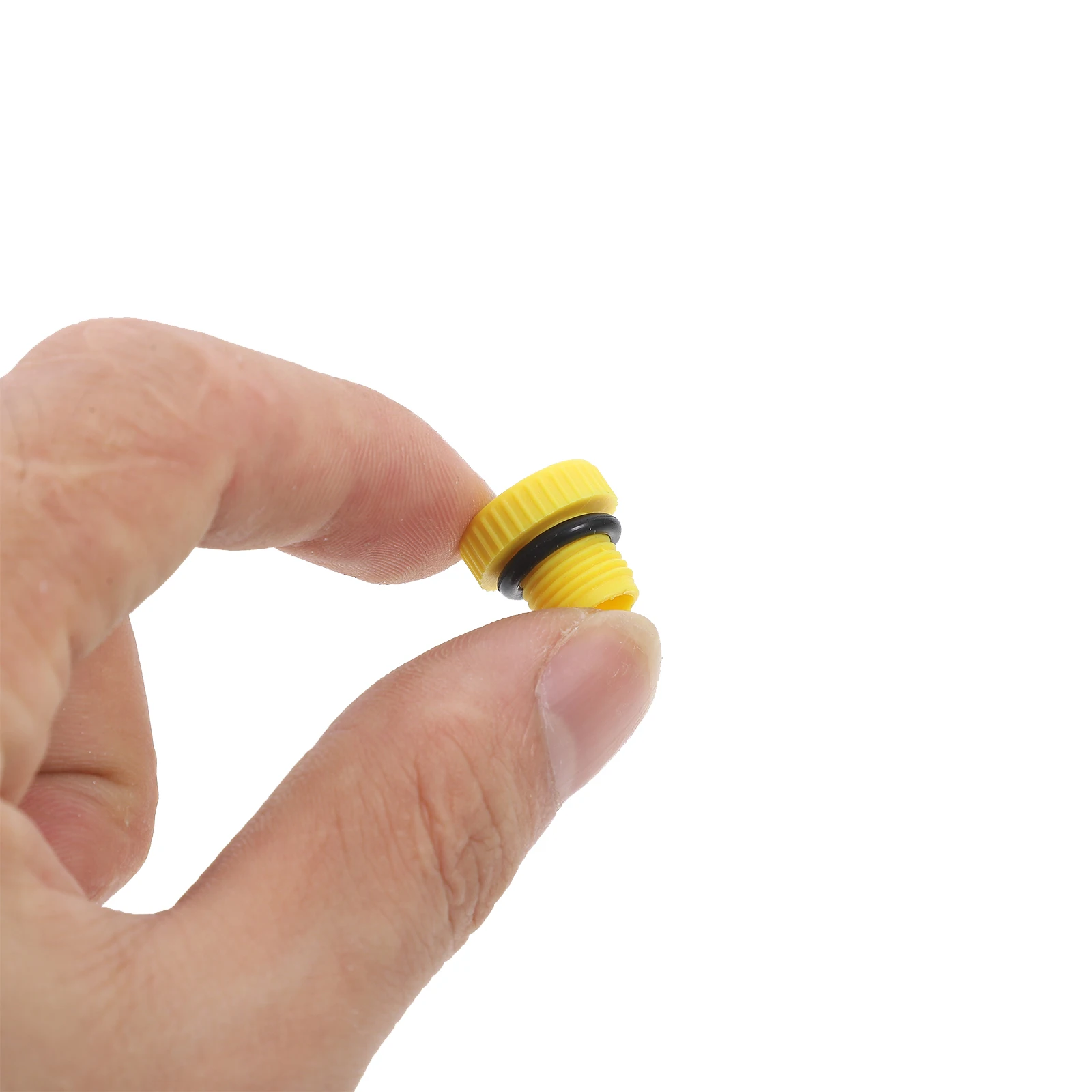 

5pcs Hydraulic Thread Plug Nylon Screw Hole Seal Caps Bright Color Leak Proof Socket End Replacement For Hydraulic System 123