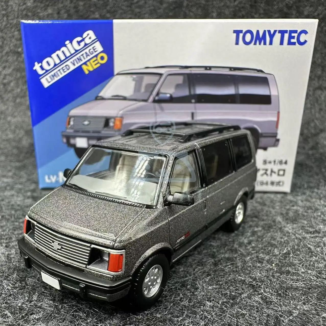 2410 TOMYTEC 1/64 TLV LV-N325a Astro LT AWD gray alloy trolley model collection decoration