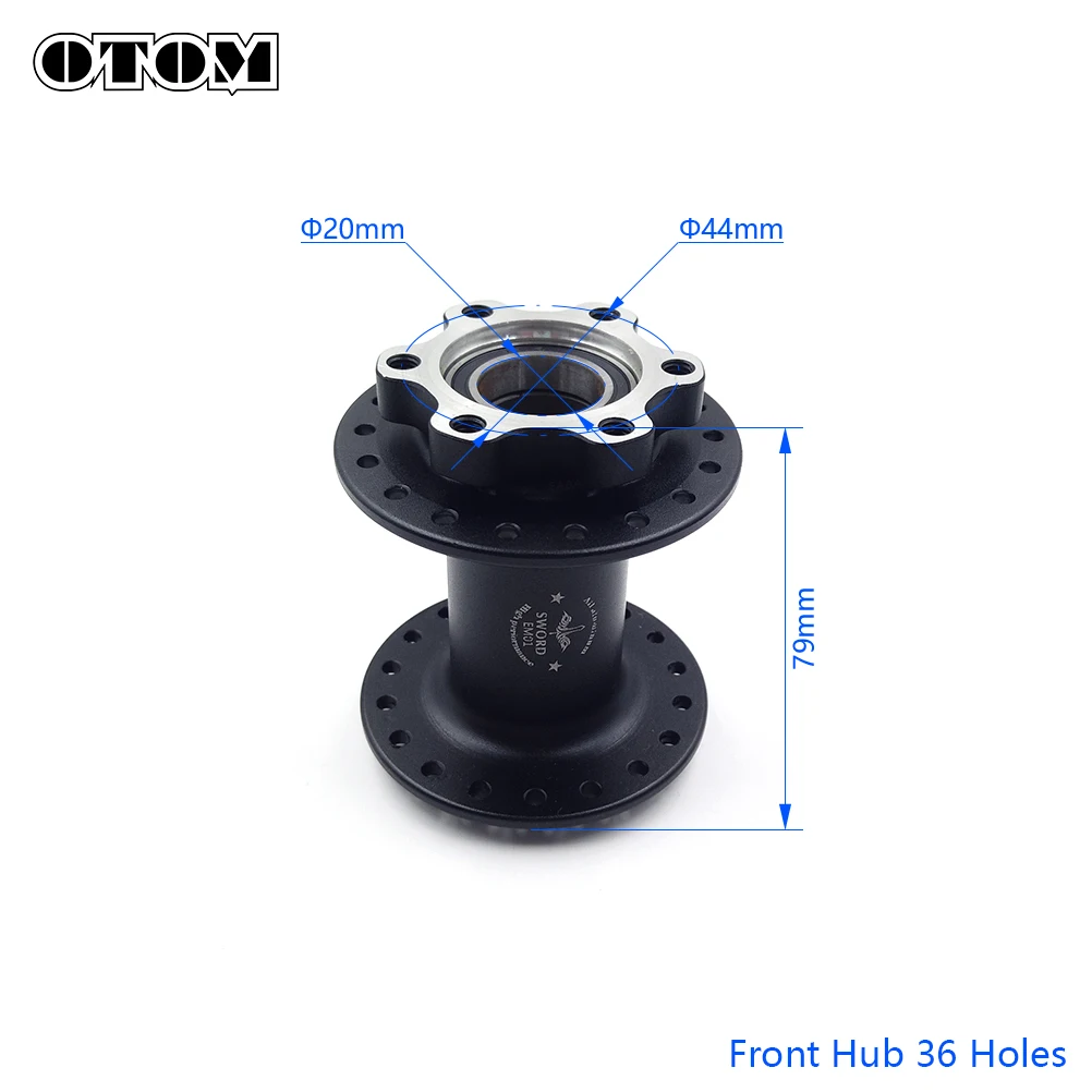 OTOM 36 Holes Wheel Hub Front Rear Bearing Oil Seals For Sur-Ron Light-bee and Other Electric Off-Road Motorcycles Vehicle Bikes