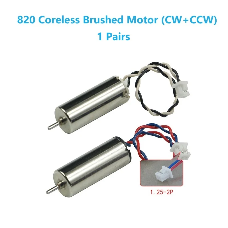 LDARC 820-16000KV Croeless Brushed Motor CW CCW 1S for Tiny 7X R7 FPV Racing Drone Quad Motors
