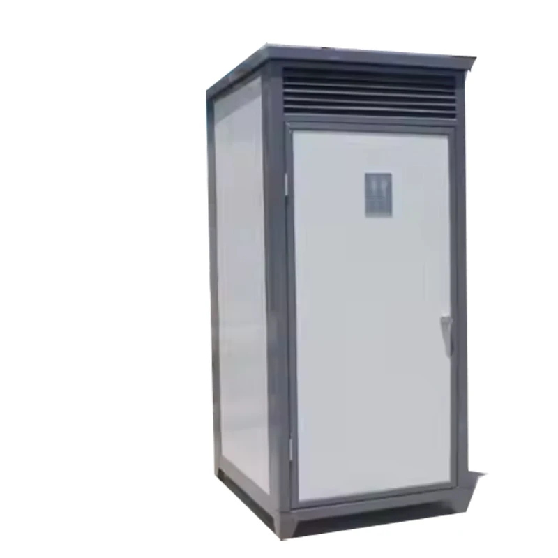 

Luxury Portable Mobile Toilet Waterproof Steel Bathroom for Outdoor Camping Villa Park & Mountain Village Mediterranean Style
