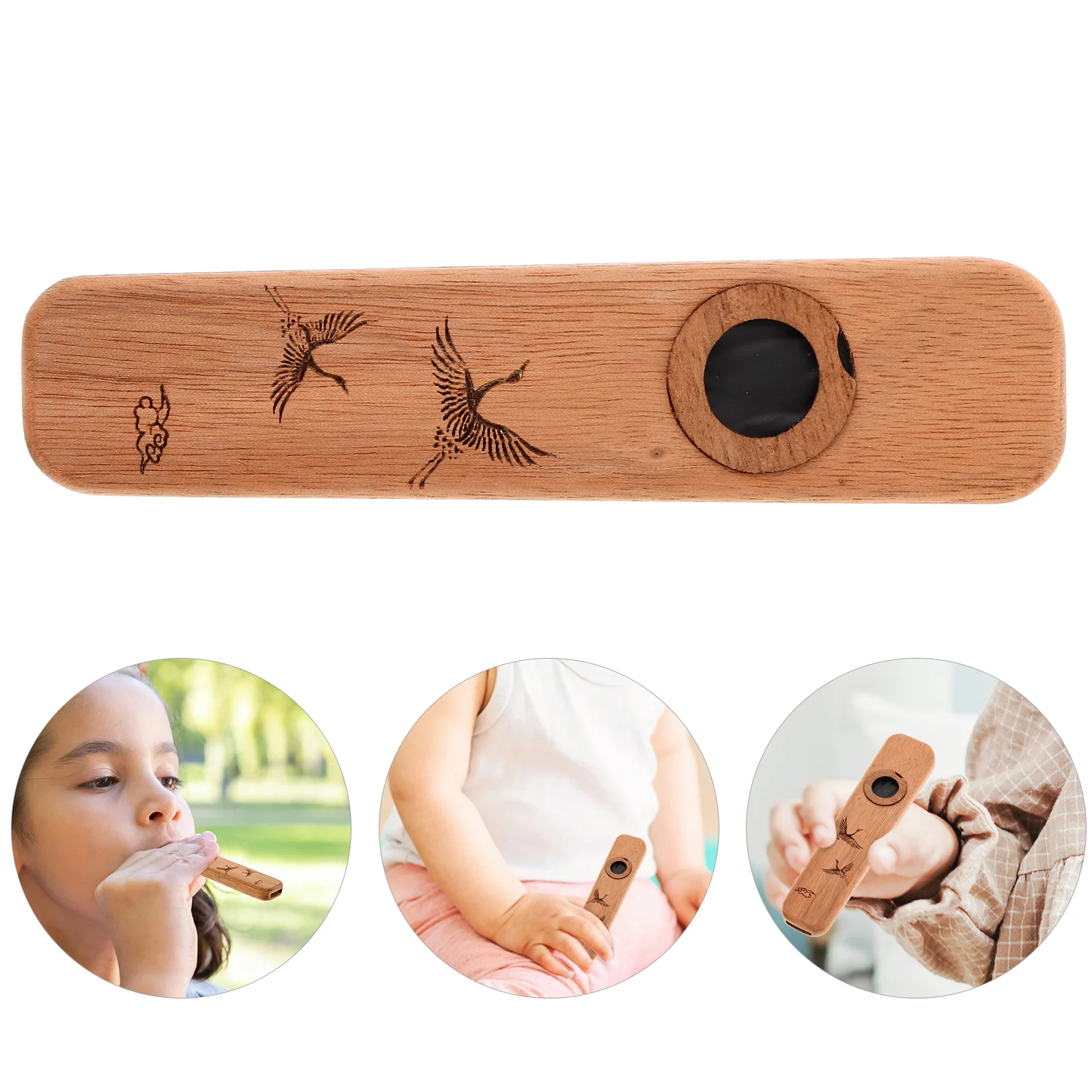 

Wooden Kazoo Kazoos for Adult Kazzo Adults Instrument Instruments Musical Flute Portable