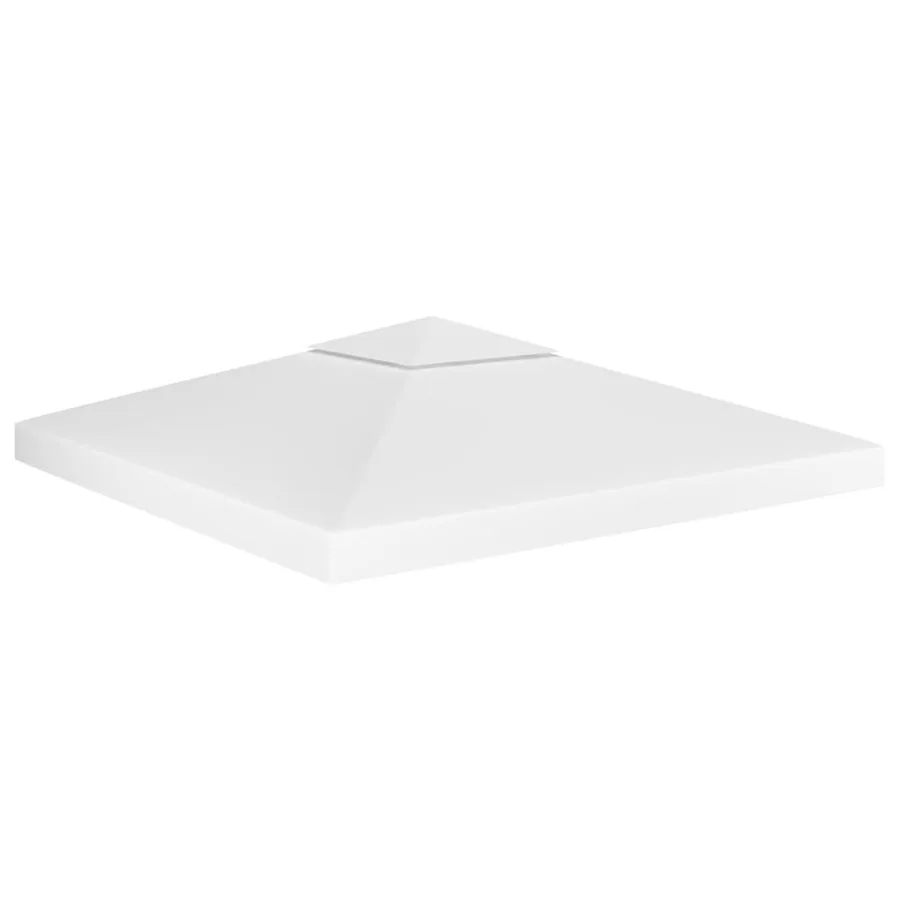 

2Tier Gazebo Top Cover 1 oz ft 9.8'x9.8' White