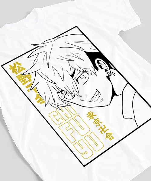 Anime T Shirt Japanese unisex Tokyo Revengers: Chifuyu Matsuno