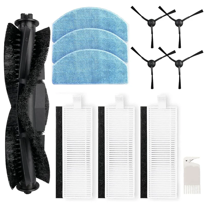 N18R para Tikom G8000 / G8000 Pro, para Honiture G20, G20 Pro, para Laresar Evol 3 aspiradora cepillo lateral principal piezas de filtro Hepa