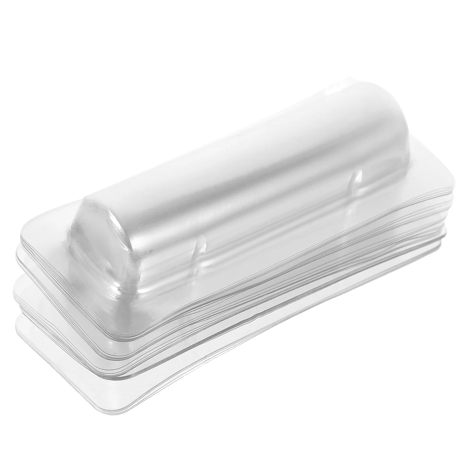 30Pcs Transparent Lip Balm Cash Holders Clear Money Pouches Lightweight DIY Lip Balm Card Holder Organizer Portable Storage