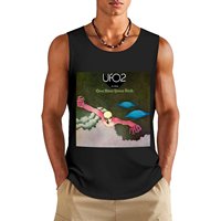 2 flying one hour space rock Tank Top mens clothing Men's clothes bodybuilding men gym training accessories