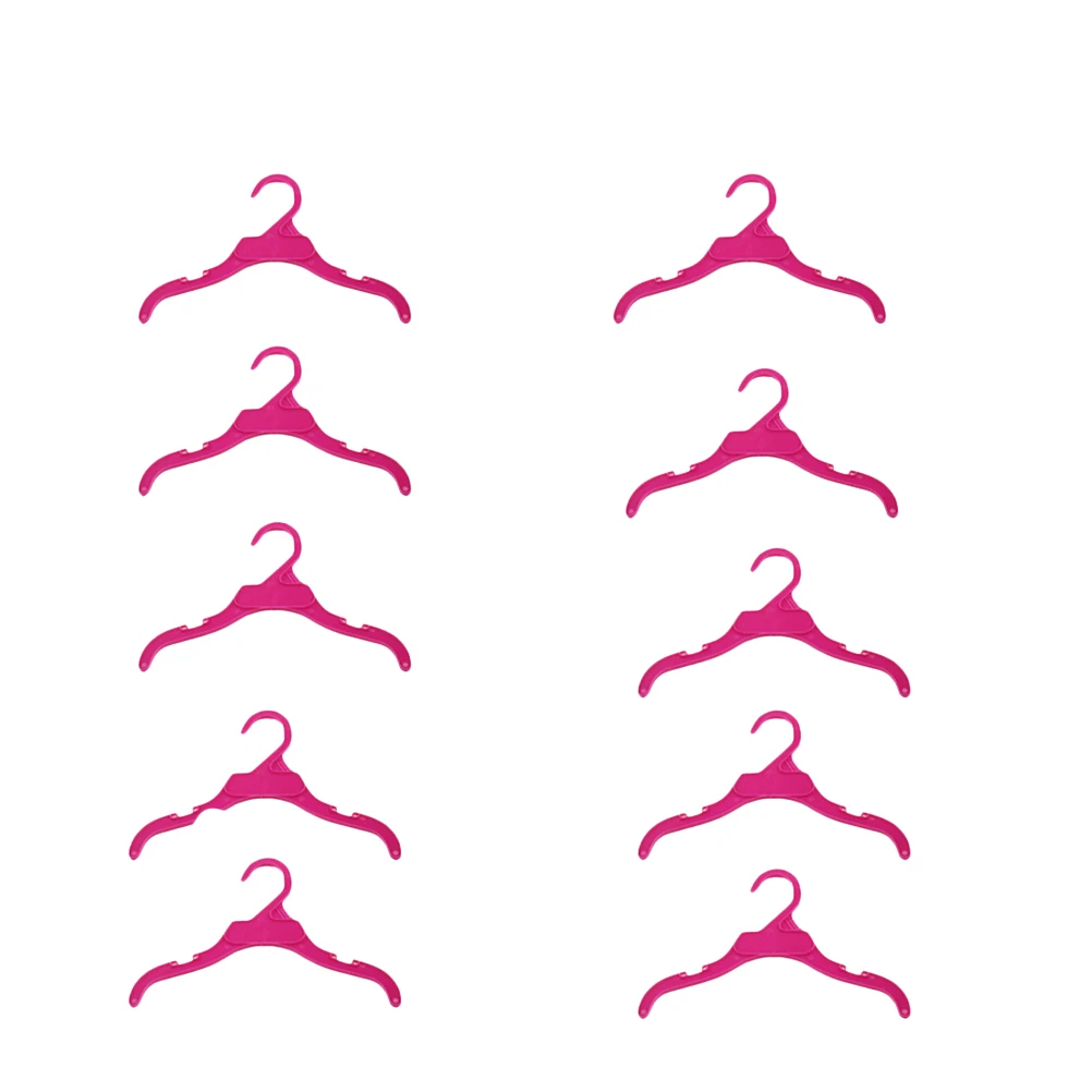 

10pcs Pet Clothes Hangers Lightweight Non Slip Design for Dog Apparel Kids Supplies Organize Fashion Neat