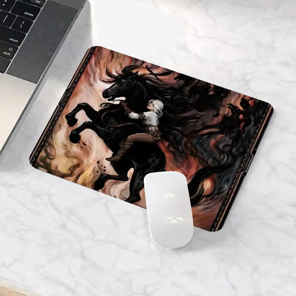 Game Witcher 3 Safely Mouse Pad PC Computer Mouse Mat Laptop Mice Mousepad Writing Desk Mats Office Accessories 21x26 25x30 CM