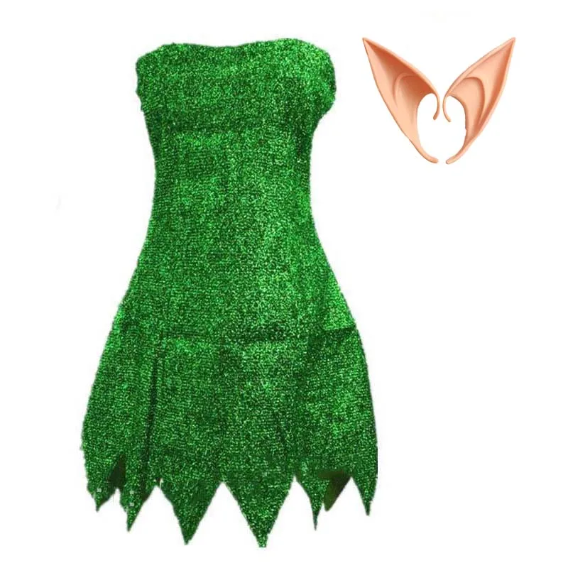 Halloween Carnival Disguise Forest Fairy Green Tinker Bell Dress - AliExpress 200000532 Halloween Carnival Disguise Forest Fairy Green Tinker Bell Dress - AliExpress 200000532