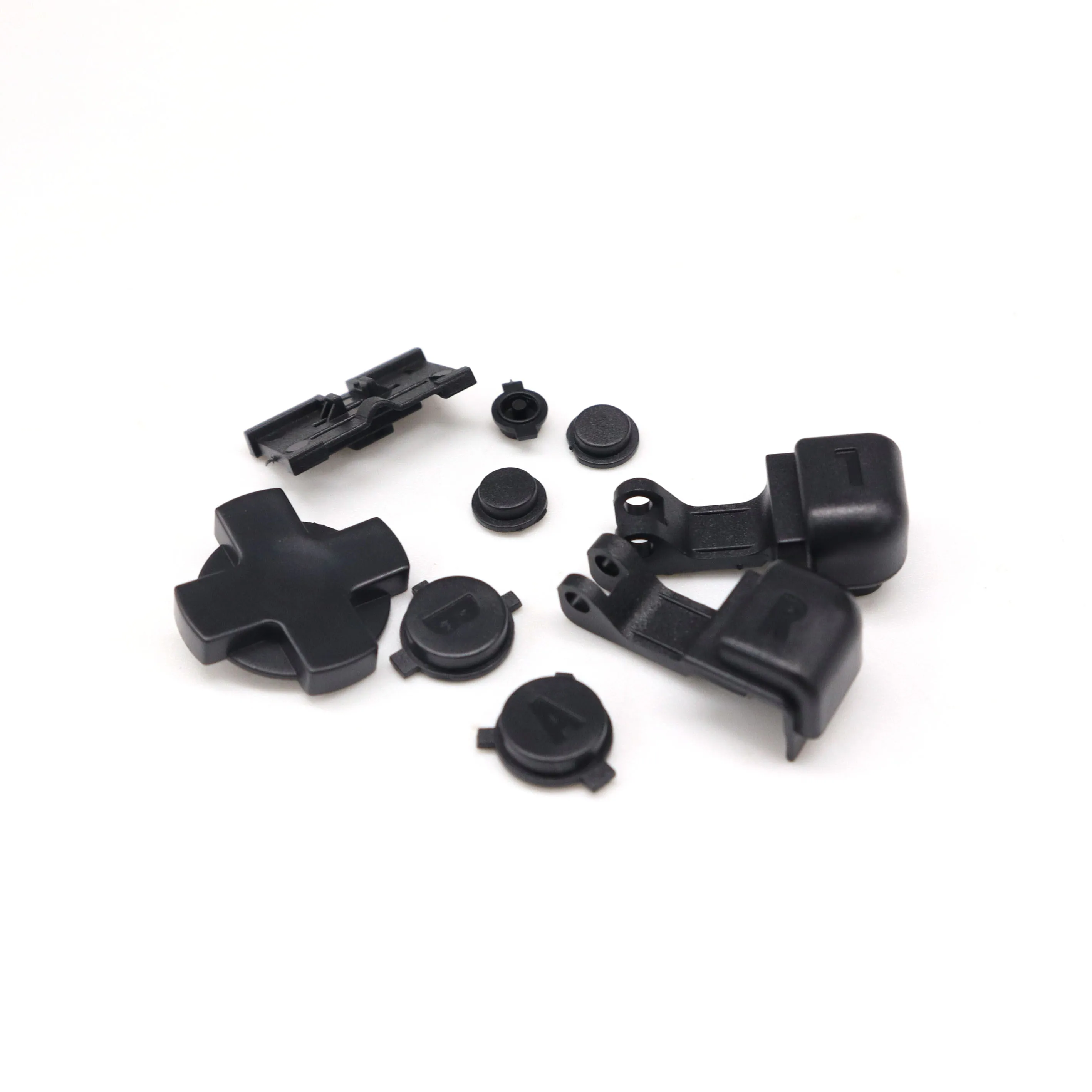 Botones GBA SP A B L R Select Start Power On Off Botones de volumen Tecla D Pad para Gameboy Advance SP Botón de juego completo de plástico