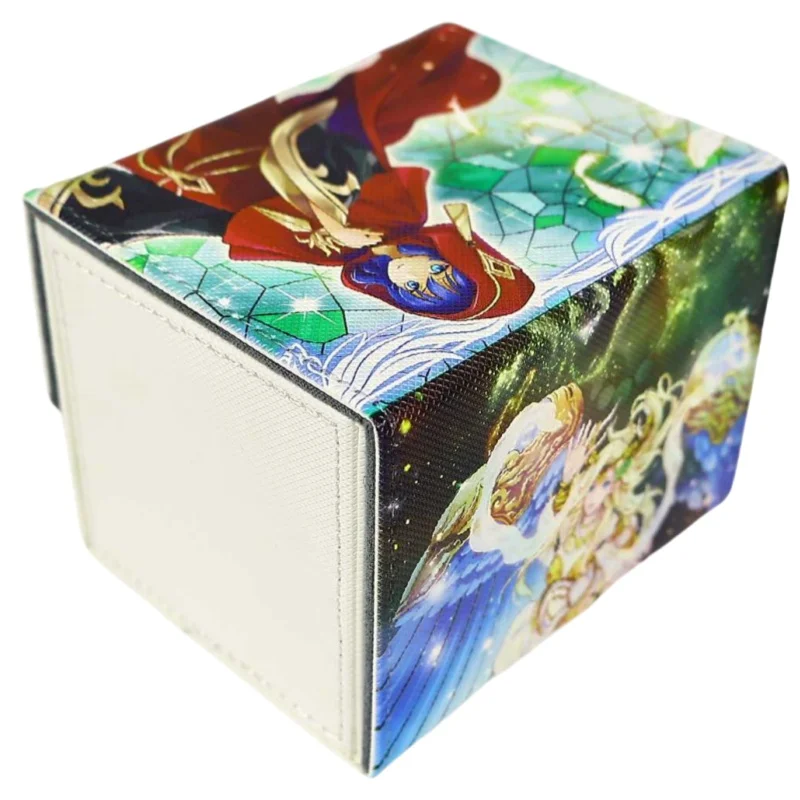 Lo, The Prayers of The Voiceless Voice Yu-Gi-Oh! Card Case Diy Leather Action Toy Figures Anime Game Collection Storage Box