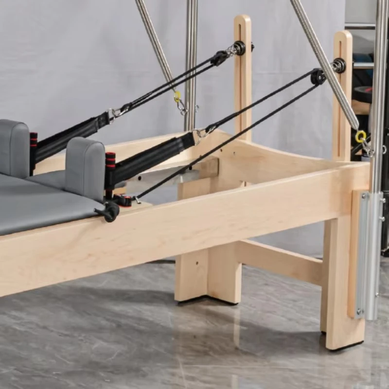 Équipement d'entraînement en bois pour musculation, Yoga, santé, demi-trapèze, Pilates, Cadillac Reformer