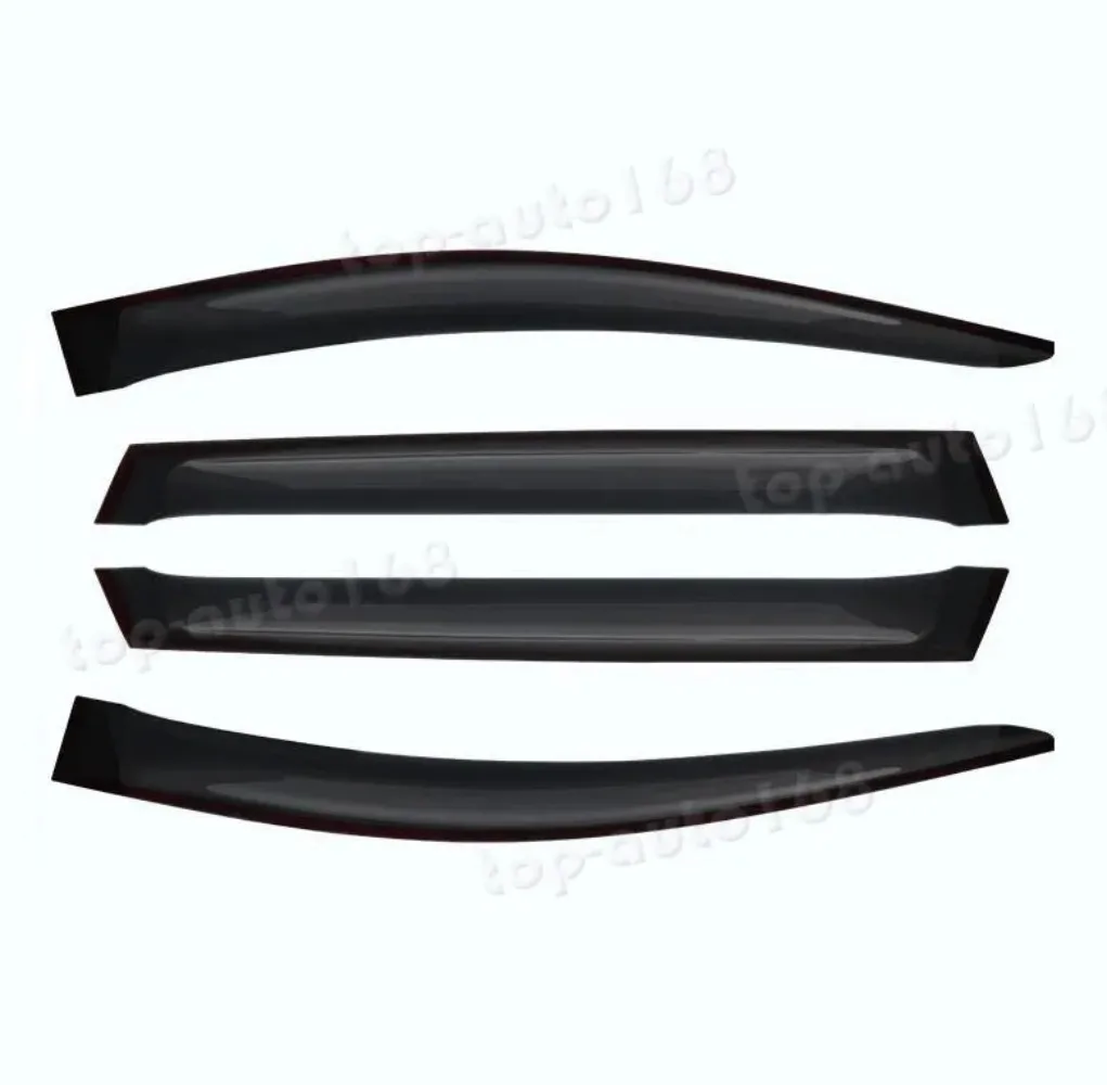 Smoke Black Window Visor Sun Rain Guard Vent Shade 4PC For Toyota RAV4 2019-2024