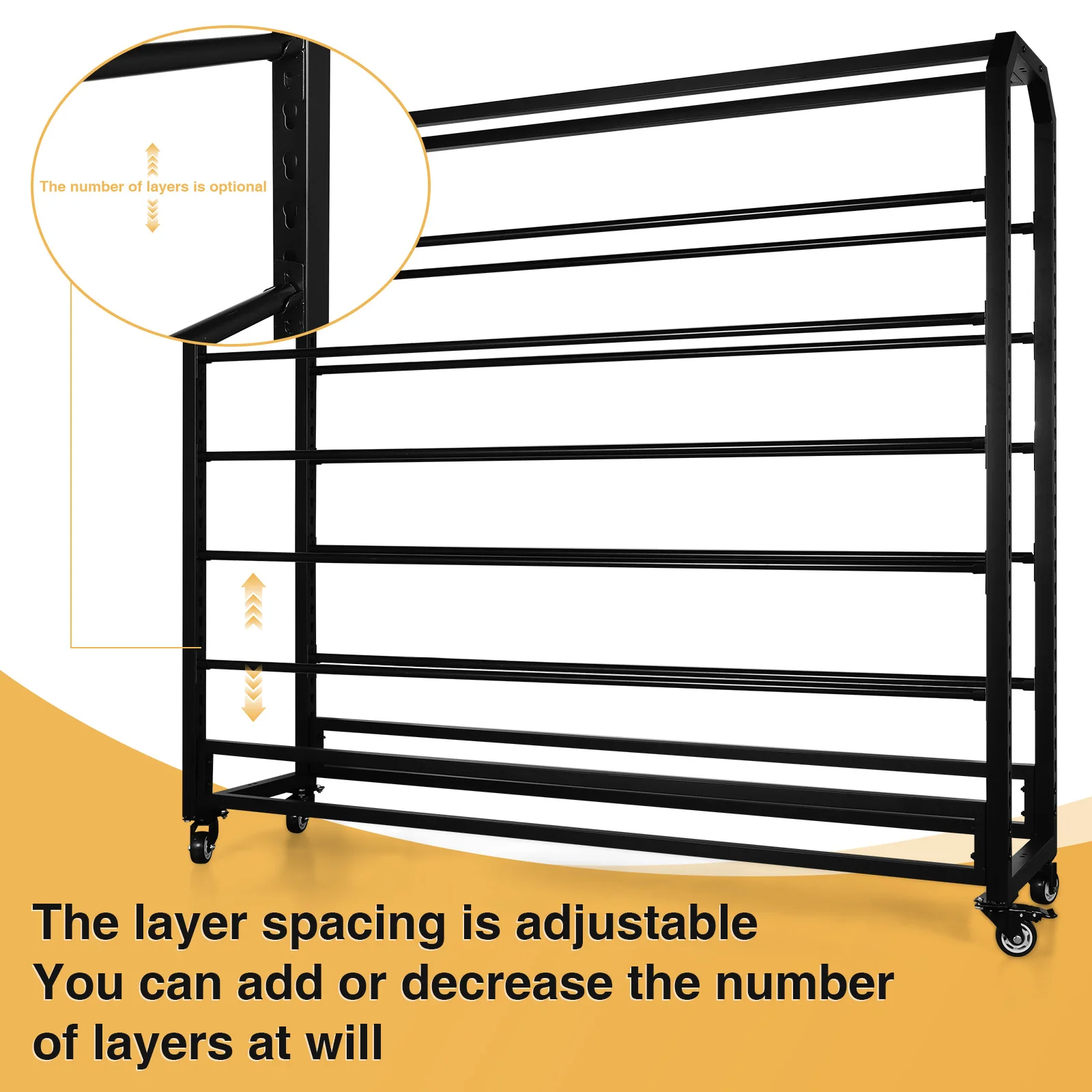 

Мобильная передвижная стойка-органайзер на 10 штанг для демонстрации текстиля, автомобильной пленки, оконной пленки, обоев