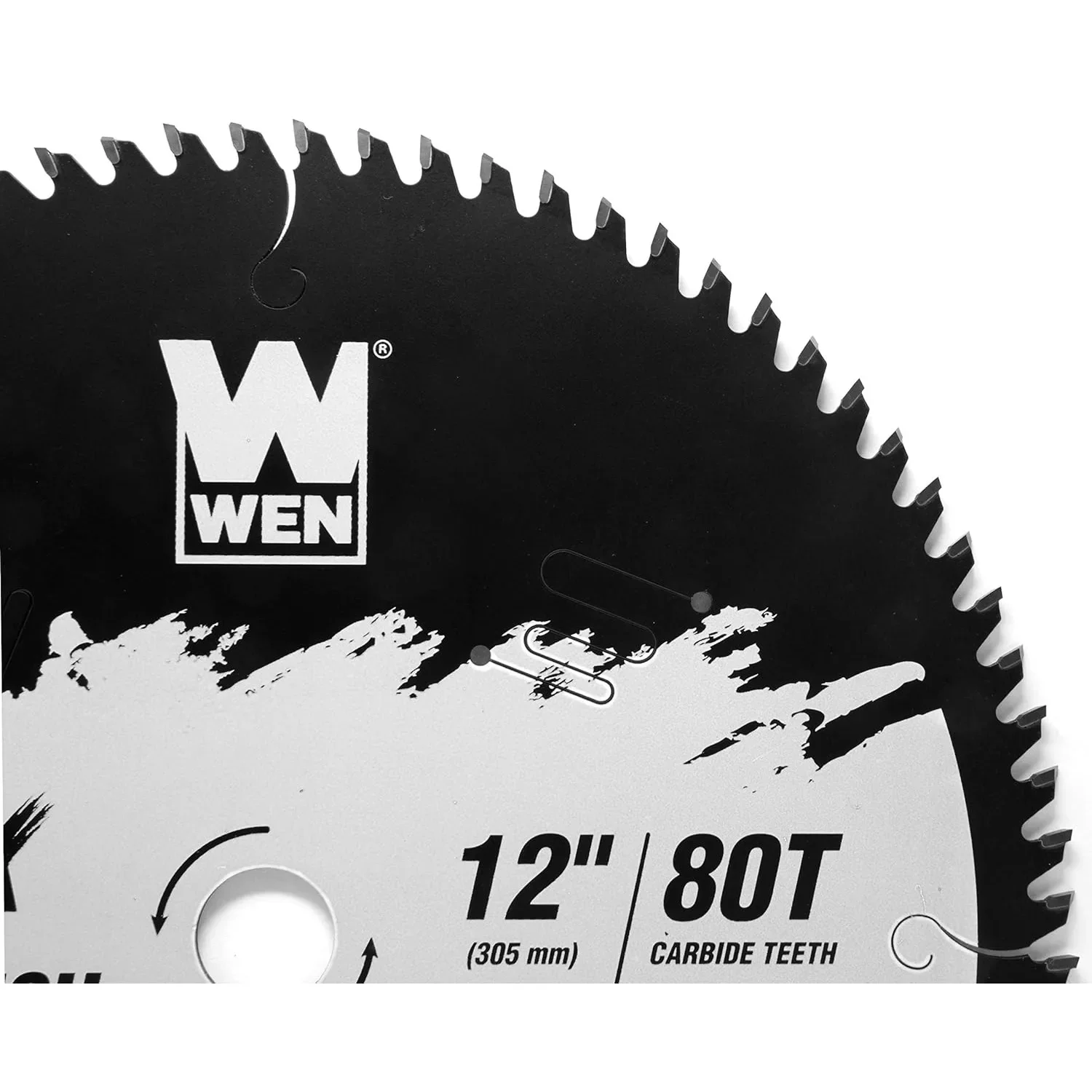 BL1280C Apex 12-Inch 80-Tooth Carbide-Tipped Fine-Finish Industrial-Grade Woodworking Saw Blade with Cool-Cut Coating