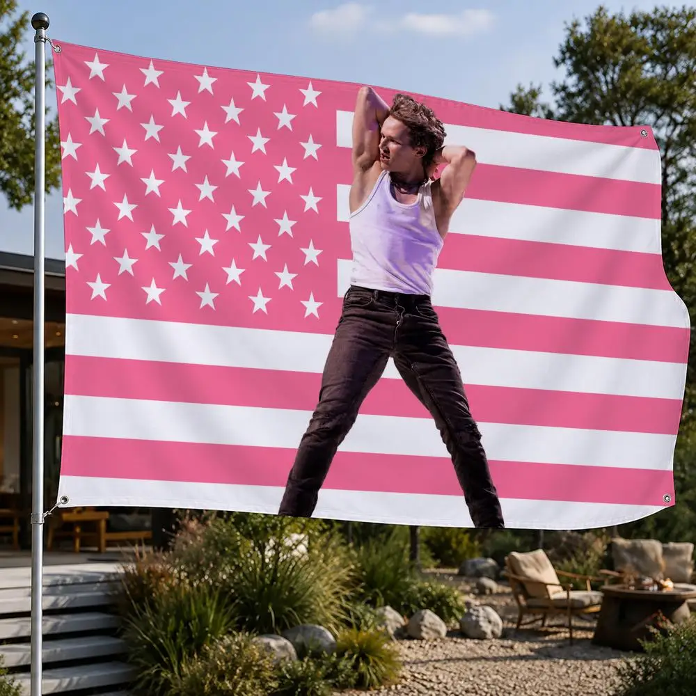 Athlete Skating I-Ilia Malinin Flags Banner Decor for Bedroom,Garden,Party,Club,Gaming Room,Indoor Outdoor view 4