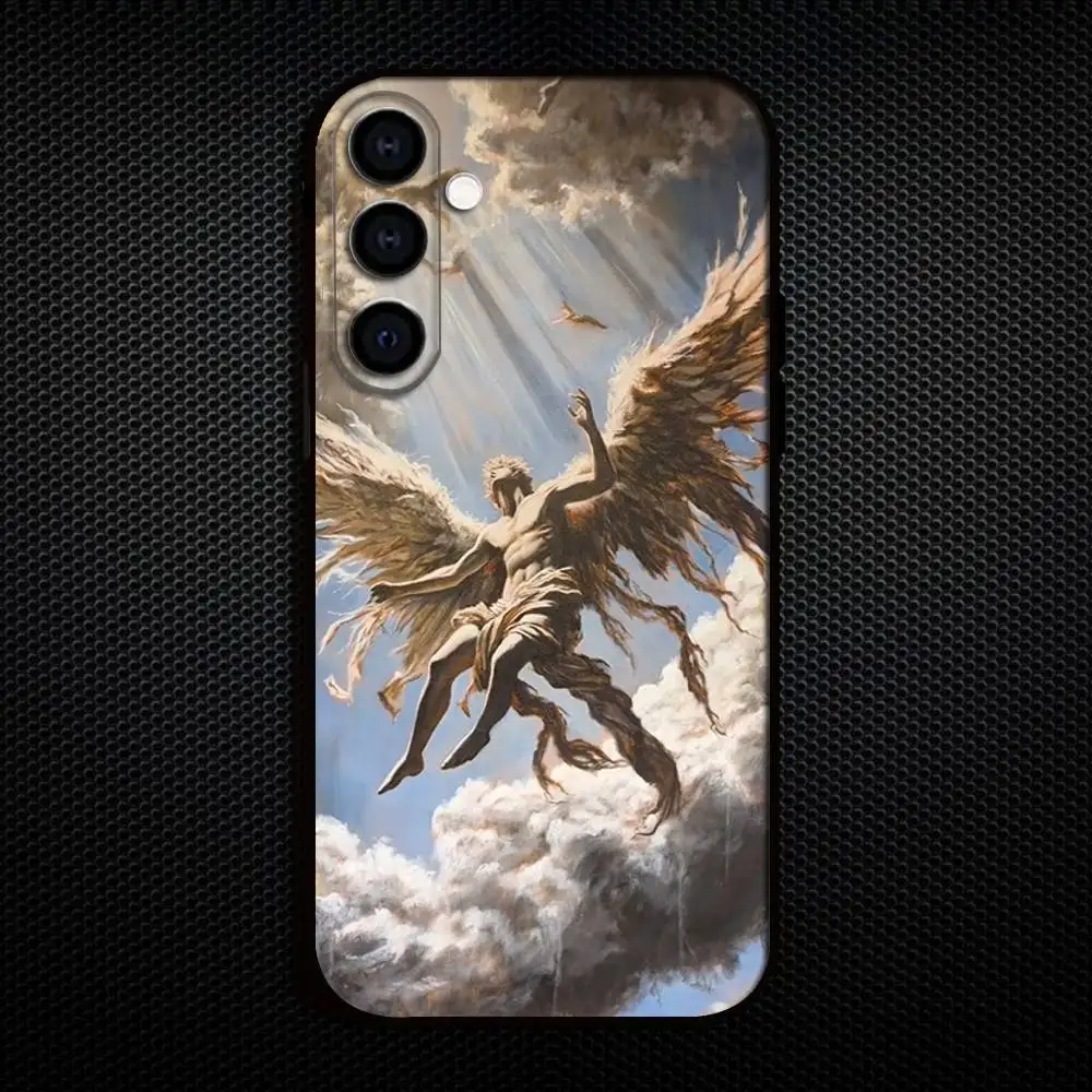 

Art R-Renaissance P-Paingting Phone Case For Samsung Galaxy A73,A72,A71,A70,A53,A52,A51,Others Soft Black Cover