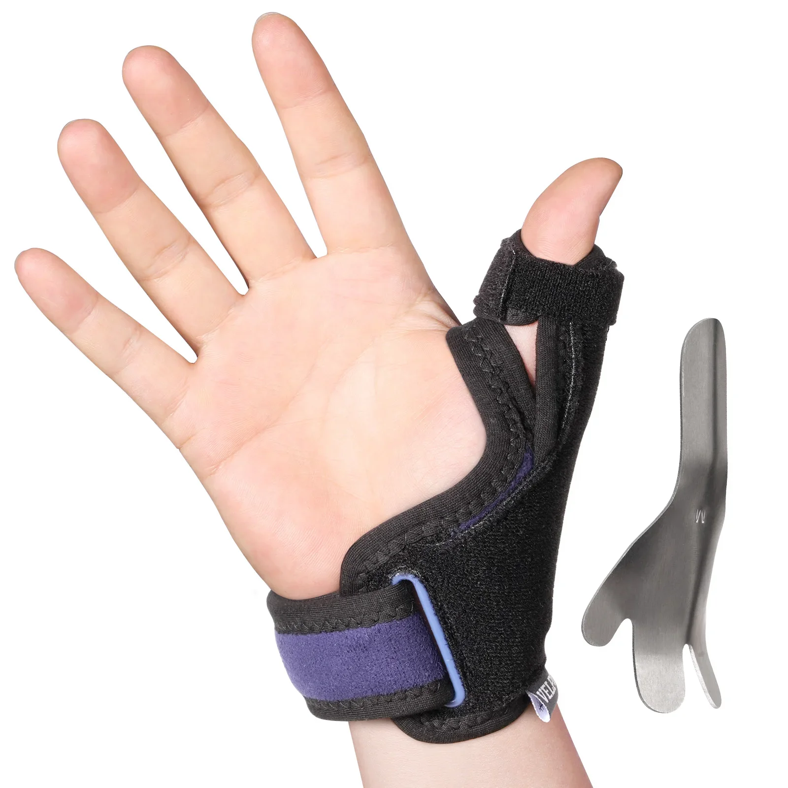 Thumb Brace for Tenosynovitis Pain and Mouse Hand, Light and Breathable Thumb Splint Support, Universal for Both Hands