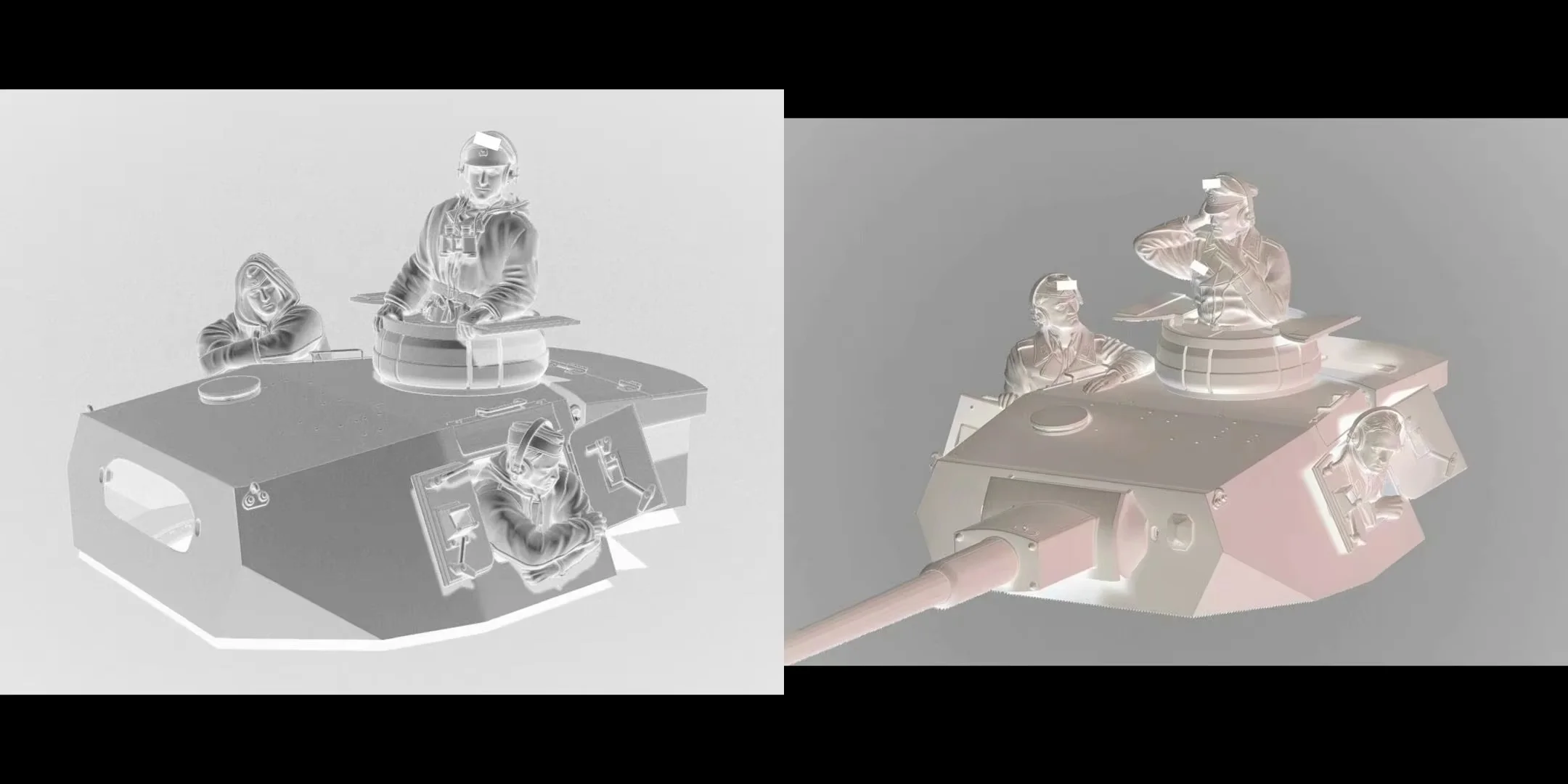 

1/35 Resin Model Figure GK， Unassembled and unpainted kit